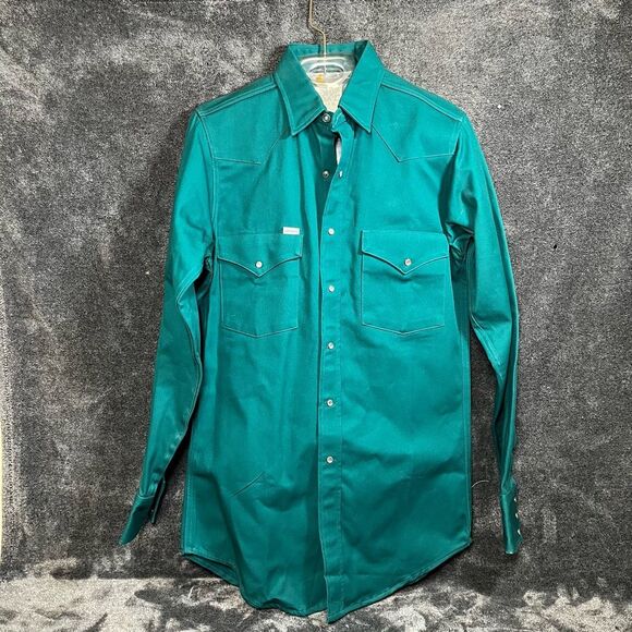 NWT Vintage 1990s Rugged Outdoor Wear Carhartt Work Style Button Up - Picture 1 of 4